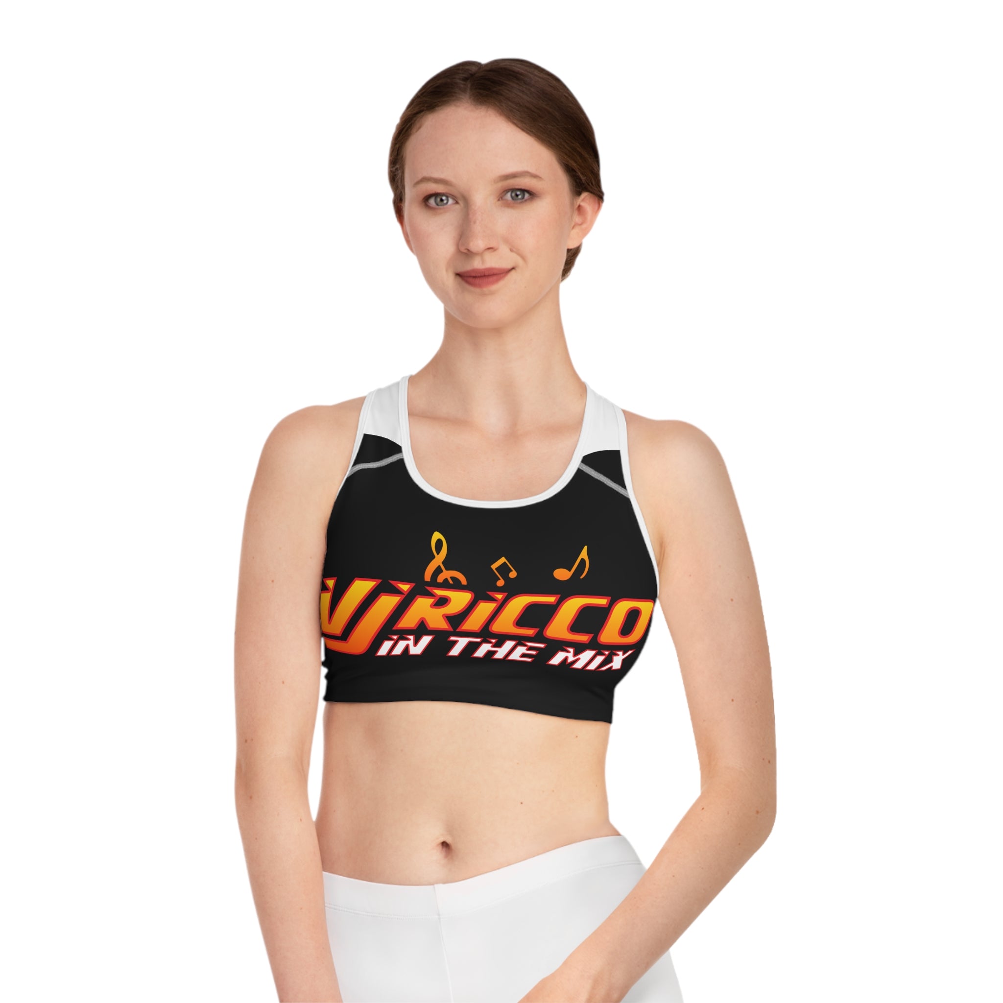"VJ Ricco"π€ Music Sports Bra β Made to Move, Built to Perform